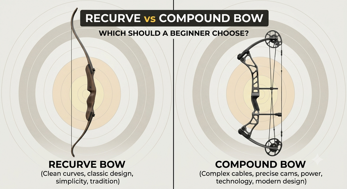 Recurve vs. Compound Bow: Which Should a Beginner Choose?